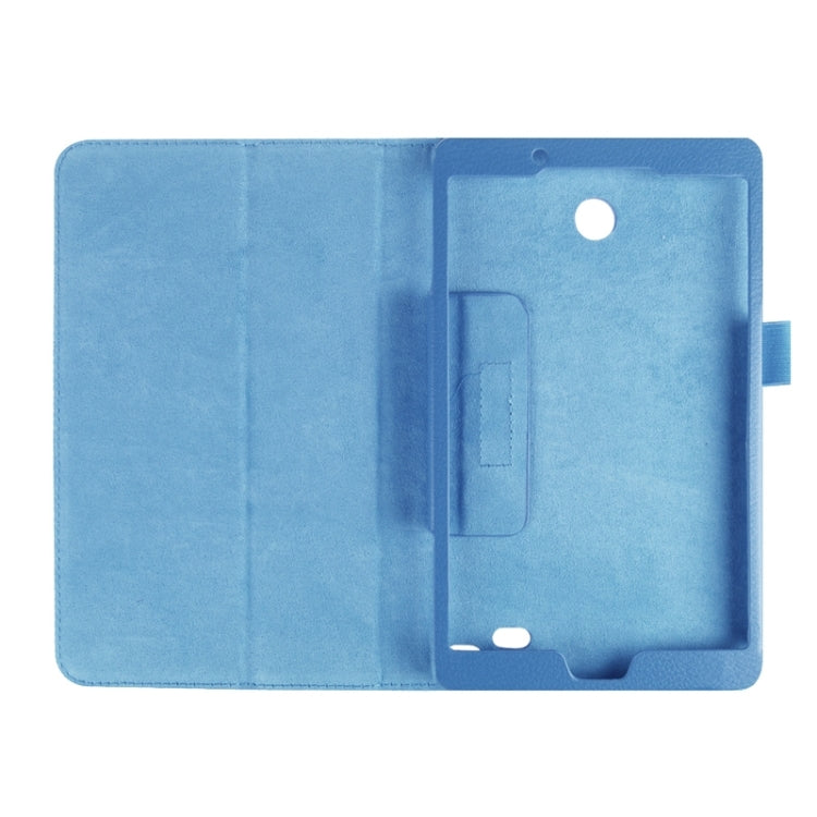 Litchi Texture Horizontal Flip Leather Case with Holder for LG G Pad F 8.0