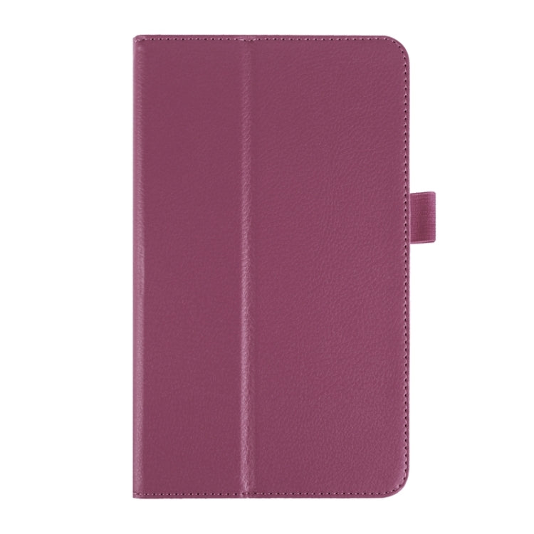 Litchi Texture Horizontal Flip Leather Case with Holder for LG G Pad F 8.0
