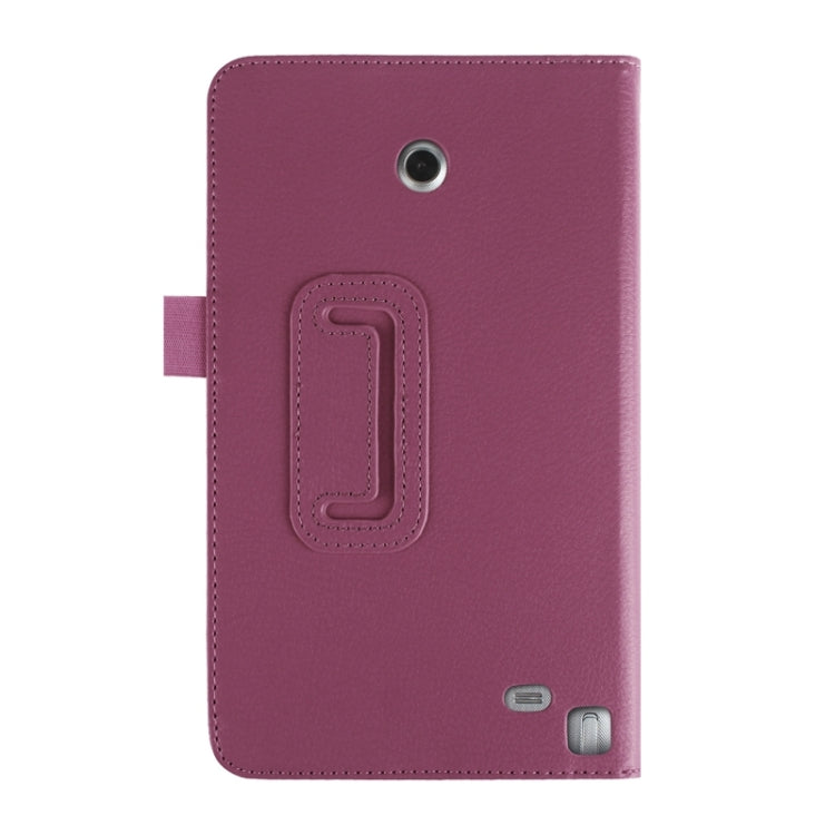 Litchi Texture Horizontal Flip Leather Case with Holder for LG G Pad F 8.0