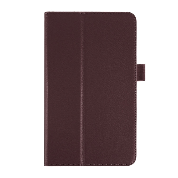Litchi Texture Horizontal Flip Leather Case with Holder for LG G Pad F 8.0
