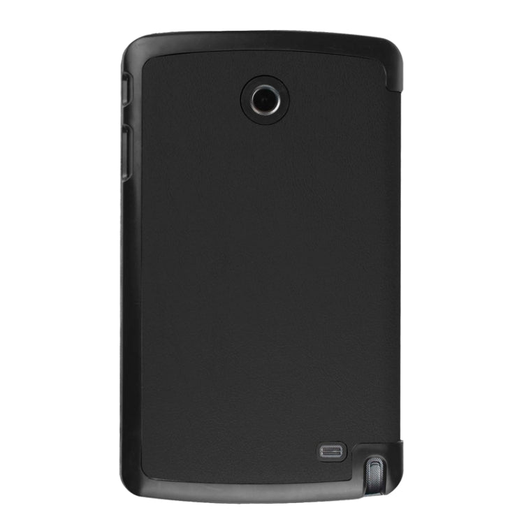 Karst Texture Horizontal Flip Leather Case with 3-folding Holder for LG G Pad F 8.0