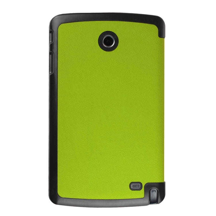 Karst Texture Horizontal Flip Leather Case with 3-folding Holder for LG G Pad F 8.0