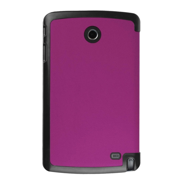 Karst Texture Horizontal Flip Leather Case with 3-folding Holder for LG G Pad F 8.0