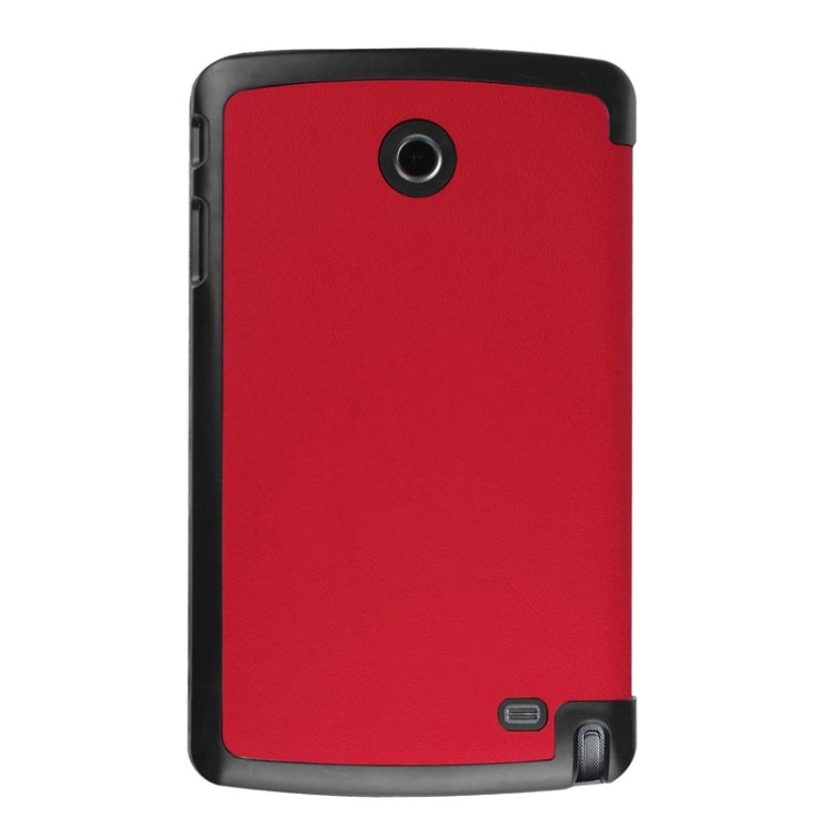 Karst Texture Horizontal Flip Leather Case with 3-folding Holder for LG G Pad F 8.0