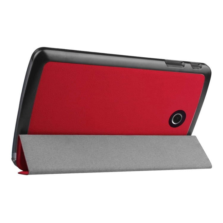 Karst Texture Horizontal Flip Leather Case with 3-folding Holder for LG G Pad F 8.0