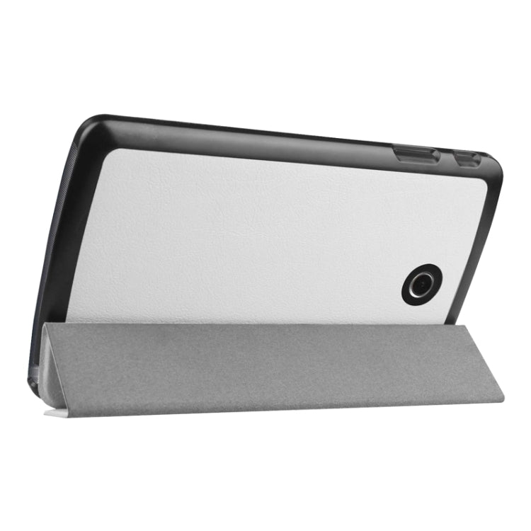 Karst Texture Horizontal Flip Leather Case with 3-folding Holder for LG G Pad F 8.0