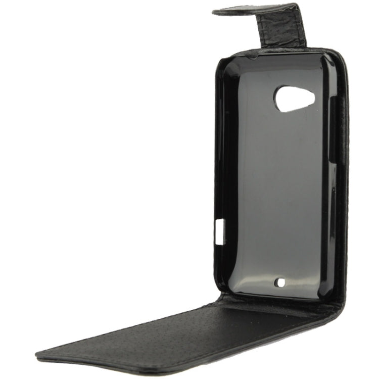 Vertical Flip Leather Case with Magnetic Buckle for HTC Desire 200 (Black)