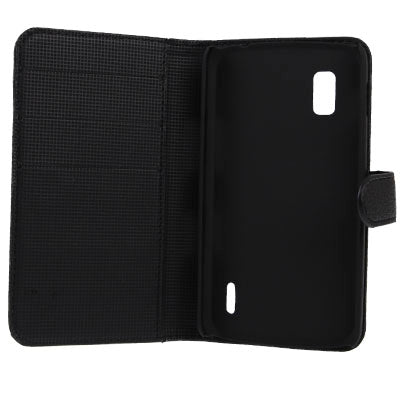 Litchi Texture Leather Case with Credit Card Slot & Holder for LG E960 Nexus 4
