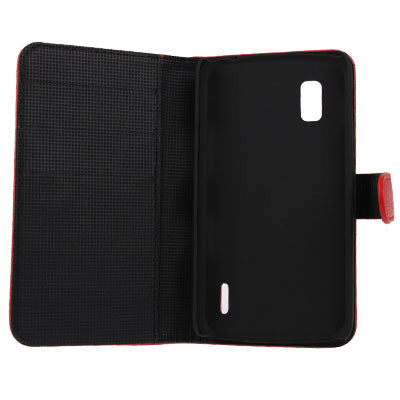 Litchi Texture Leather Case with Credit Card Slot & Holder for LG E960 Nexus 4
