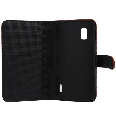 Litchi Texture Leather Case with Credit Card Slot & Holder for LG E960 Nexus 4