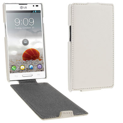 Lichi Texture Vertical Flip Leather Case for LG P760 Optimus L9