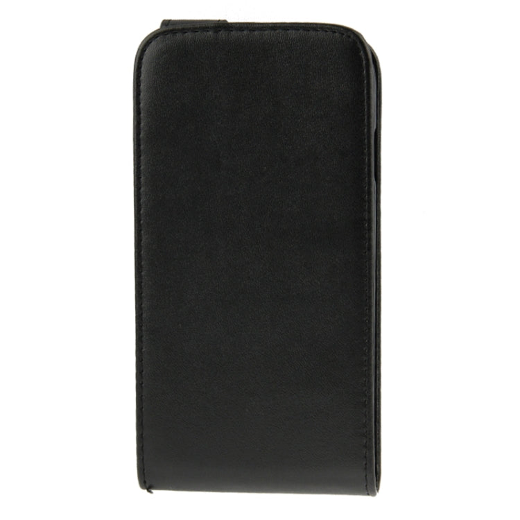 Vertical Flip Leather Case for Wiko Darknight(Black)