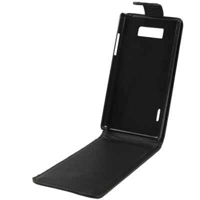 Vertical Flip Leather Case for LG Optimus L7 / P700(Black)