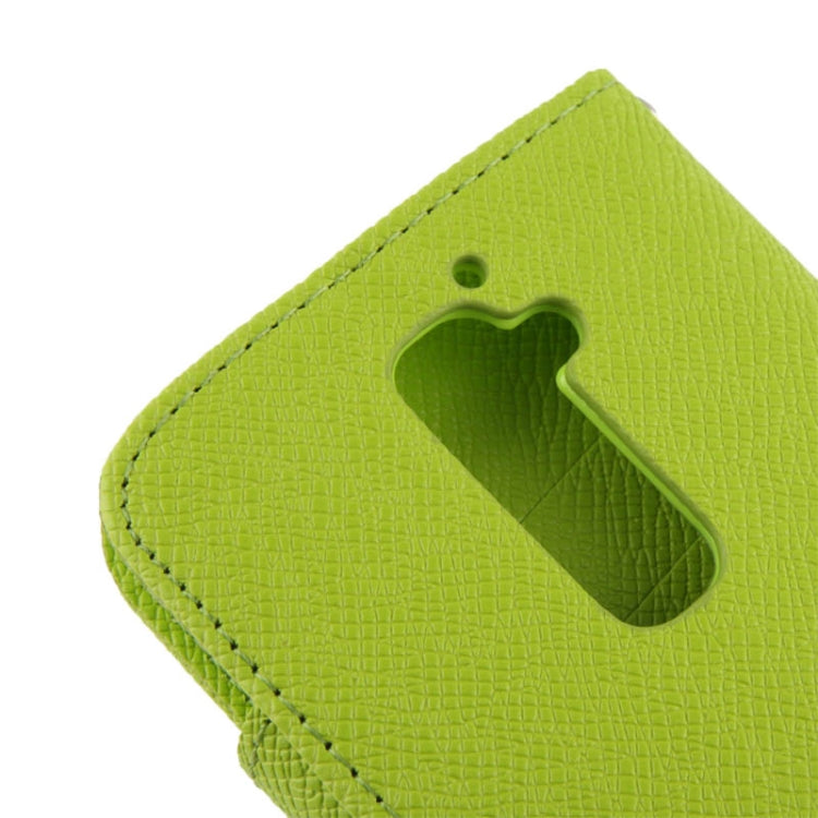 Cross Texture Leather Case with Credit Card Slot & Holder for LG Optimus G2 / D801 / F320 / F340L / LS980