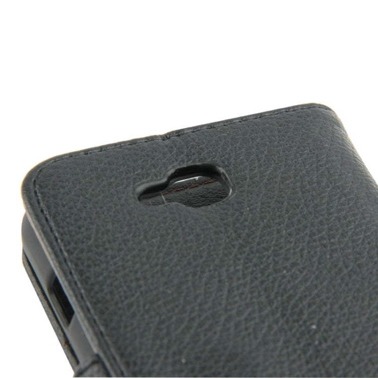 Litchi Texture Flip Leather Case with Card Slots & Holder for LG L90 / D405