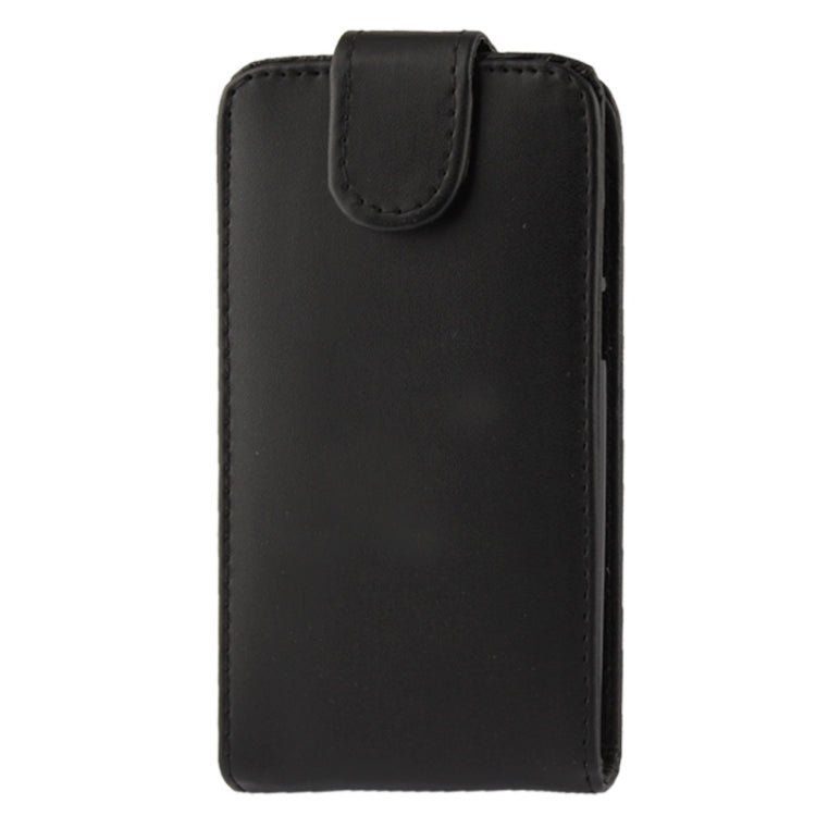 Vertical Flip Leather Case for HTC Desire 500 / 506e  (Black)