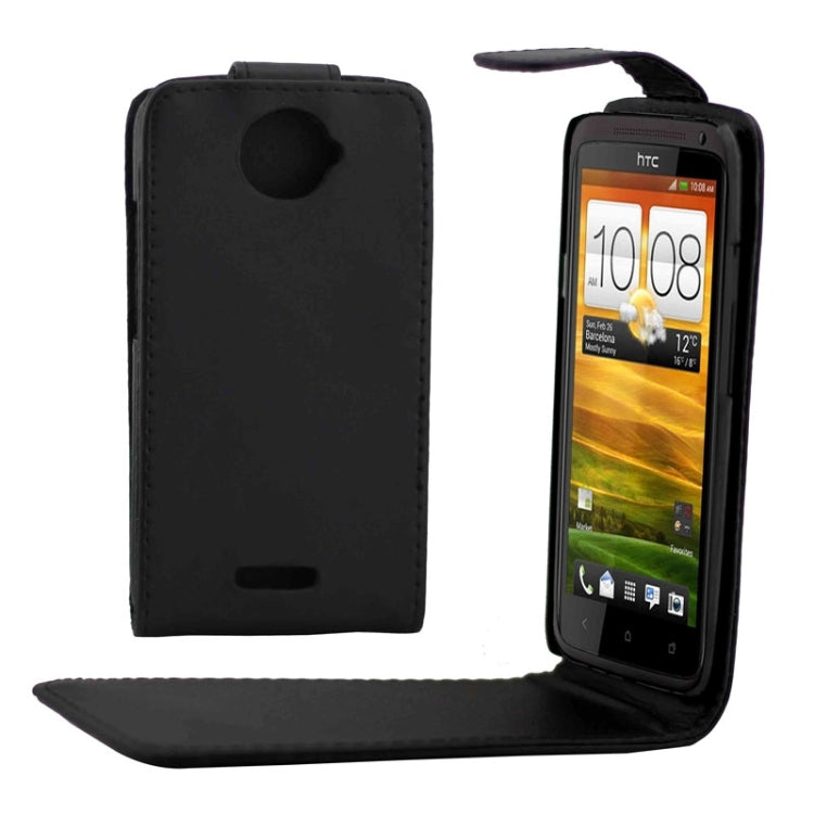 High Quality Leather Case for HTC One X / S720e(Black)