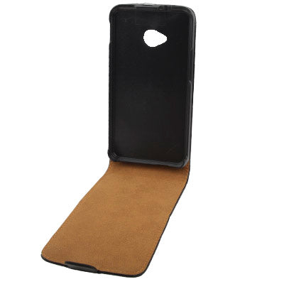 High Quality Vertical Flip Leather Case for HTC One / M7