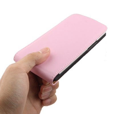 High Quality Vertical Flip Leather Case for HTC One / M7