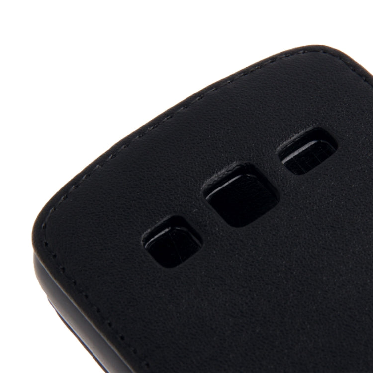 Vertical Flip Leather Case for Galaxy Express 2 / G3815(Black)