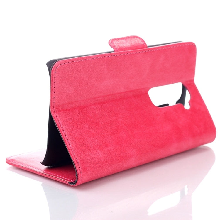 Oil Leather Case with Credit Card Slot & Holder for LG G2 mini