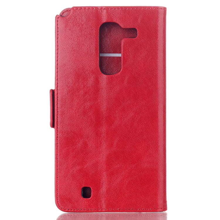 Oil Leather Case with Card Slot & Holder for LG Optimus G Pro 2 (Red)