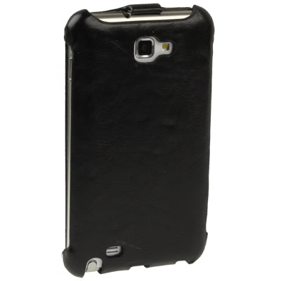 Leather Case for Galaxy Note / i9220 / N7000, Note LTE / N7005(Black)