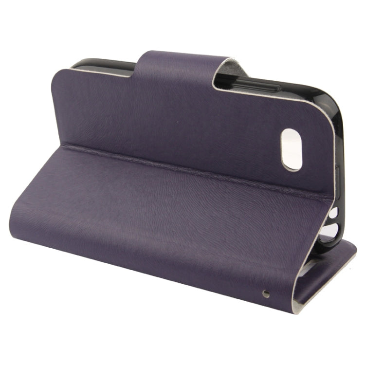 Nature Texture Horizontal Flip Leather Case with Holder & Credit Card Slo