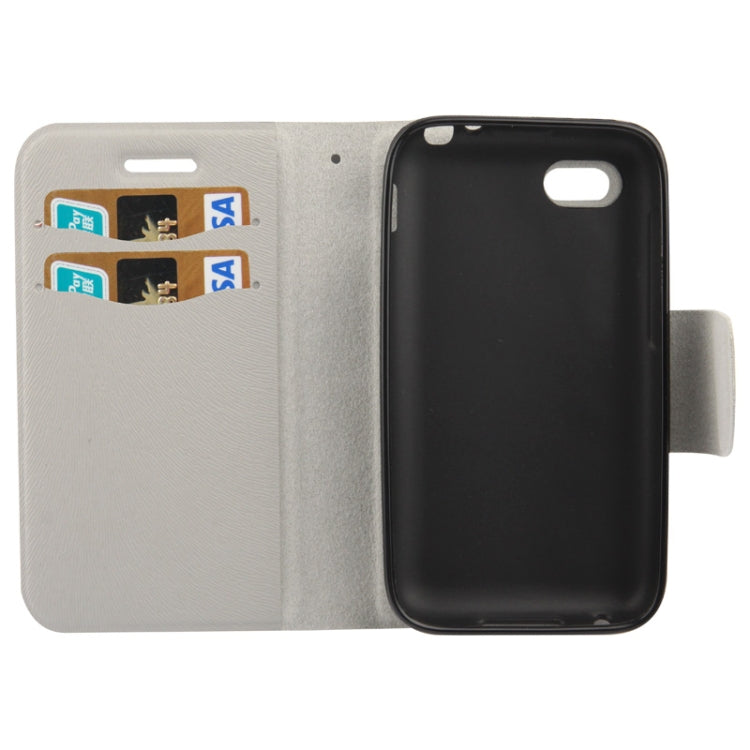 Nature Texture Horizontal Flip Leather Case with Holder & Credit Card Slo