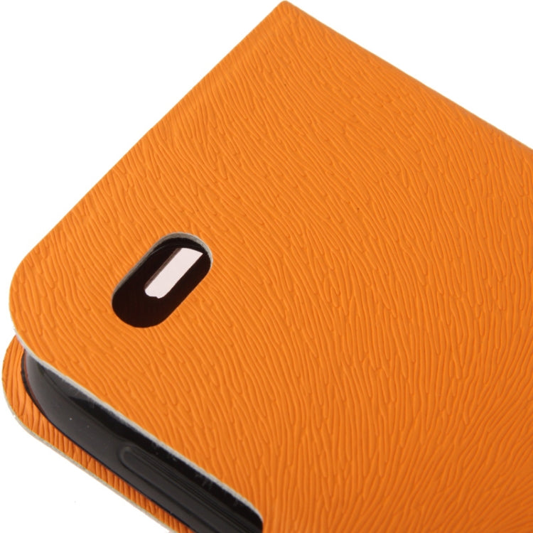 Nature Texture Horizontal Flip Leather Case with Holder & Credit Card Slo