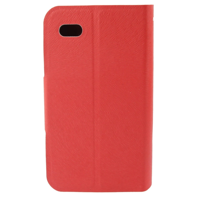 Nature Texture Horizontal Flip Leather Case with Holder & Credit Card Slo