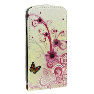 Fashion Pattern Vertical Flip Leather Case for HTC One S / Z520e