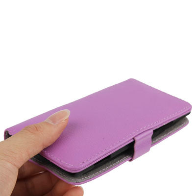 Litchi Texture Horizontal Flip Leather Case with Credit Card Slots & Holder for HTC 8X / C620e