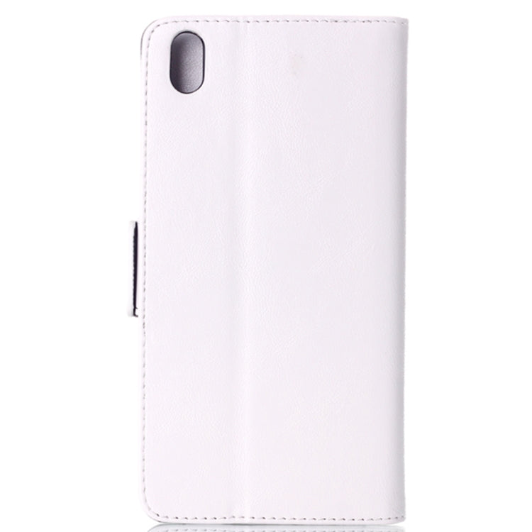 Oil Leather Case with Card Slot & Holder for HTC Desire 816