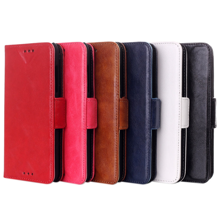 Oil Leather Case with Card Slot & Holder for HTC Desire 610