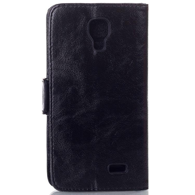 Oil Leather Case with Card Slot & Holder for LG F70 / D315