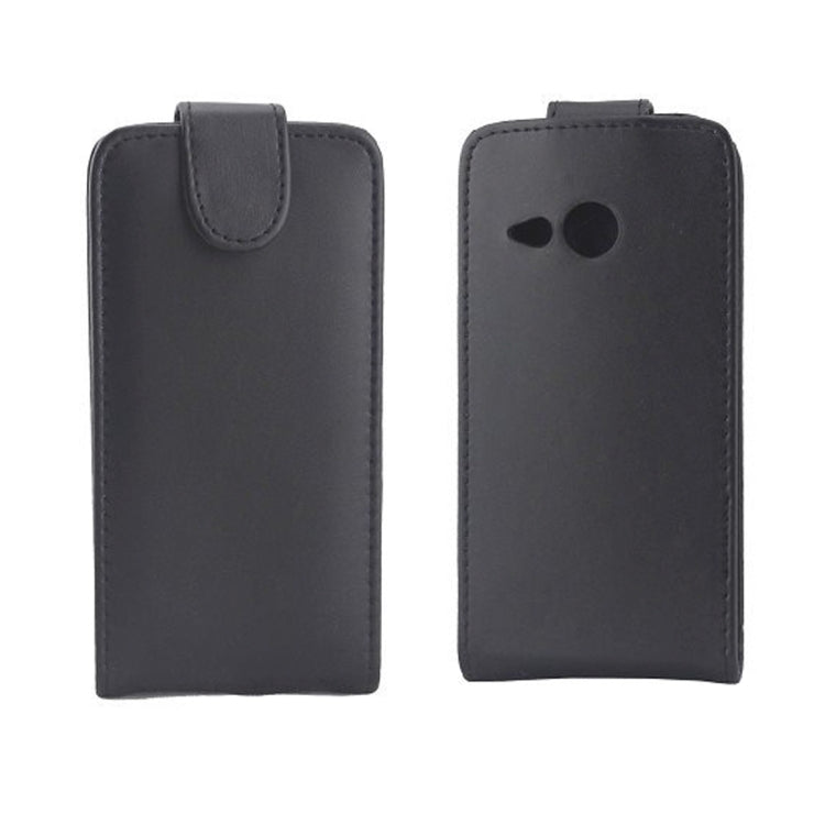 Vertical Flip Leather Case for HTC One Mini 2(Black)