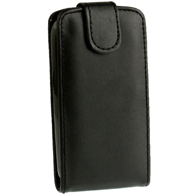 High Quality Pure Color Leather Case for HTC One SV (Black)