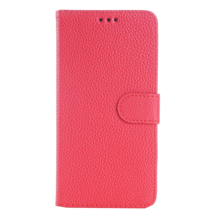 Monochrome Litchi Texture Horizontal Flip Leather Case with Card Slots & Holder for HTC Desire 826