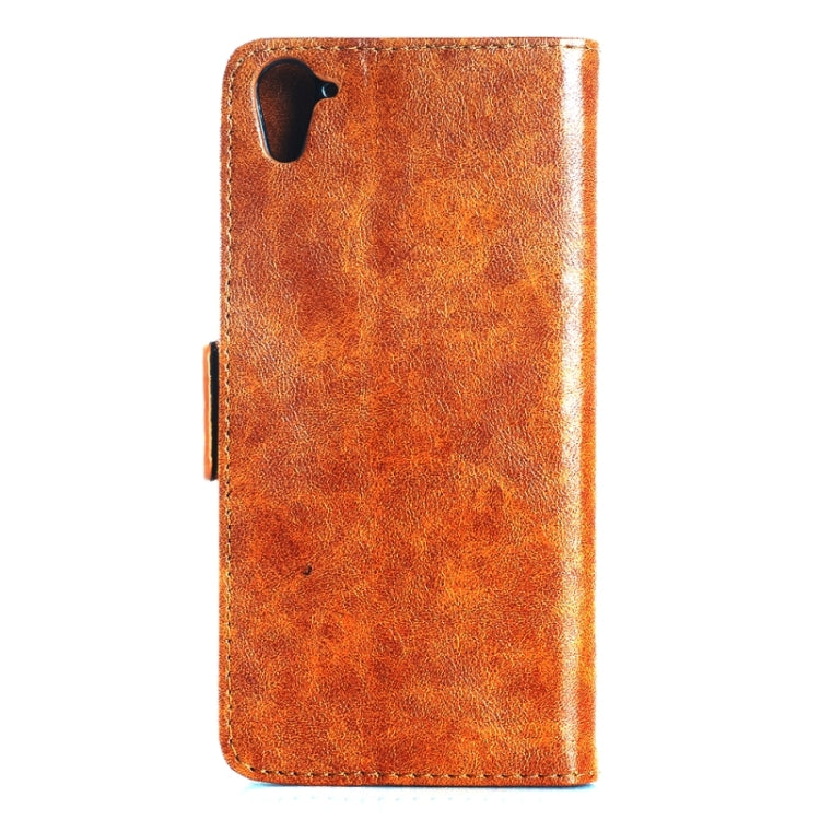 Crazy Horse Texture Horizontal Flip Leather Case with Card Slots & Holder for HTC Desire 826