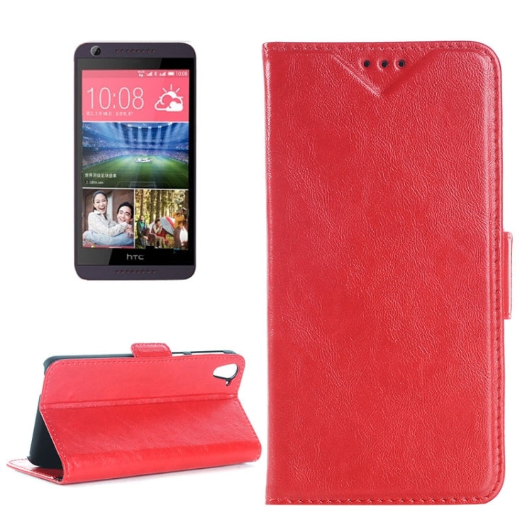 Crazy Horse Texture Horizontal Flip Leather Case with Card Slots & Holder for HTC Desire 626