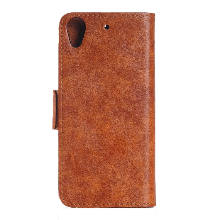 Crazy Horse Texture Horizontal Flip Leather Case with Card Slots & Holder for HTC Desire 626