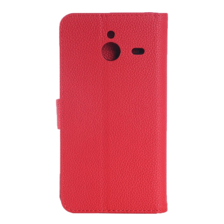 Litchi Texture Horizontal Flip Leather Case with Card Slots & Holder for Microsoft Lumia 640 XL