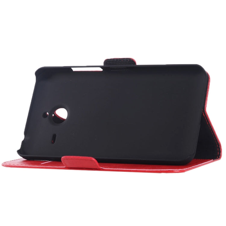 Crazy Horse Texture Horizontal Flip Leather Case with Card Slots & Holder for Microsoft Lumia 640 XL