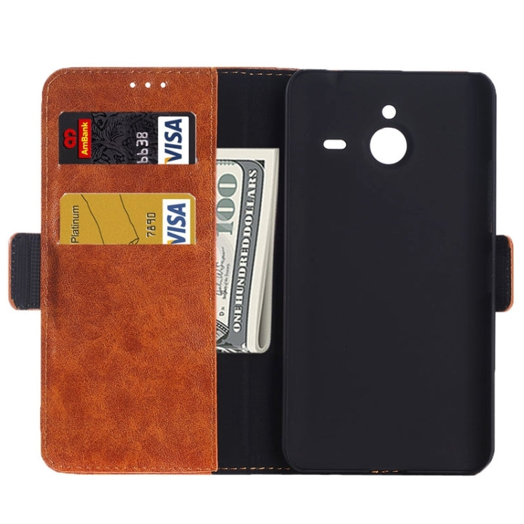 Crazy Horse Texture Horizontal Flip Leather Case with Card Slots & Holder for Microsoft Lumia 640 XL