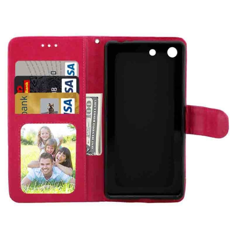Crazy Horse Texture Horizontal Flip Leather Case with Holder & Card Slots & Wallet & Photo Frame for Sony Xperia M5 / E5603 / E5606 / E5653 / E5633 / E5643 / E5663