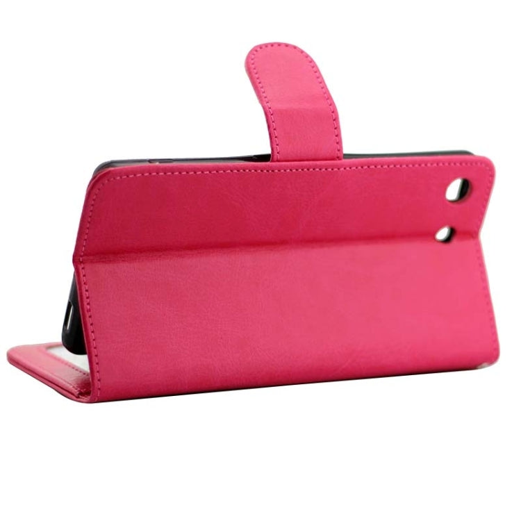 Crazy Horse Texture Horizontal Flip Leather Case with Holder & Card Slots & Wallet & Photo Frame for Sony Xperia M5 / E5603 / E5606 / E5653 / E5633 / E5643 / E5663