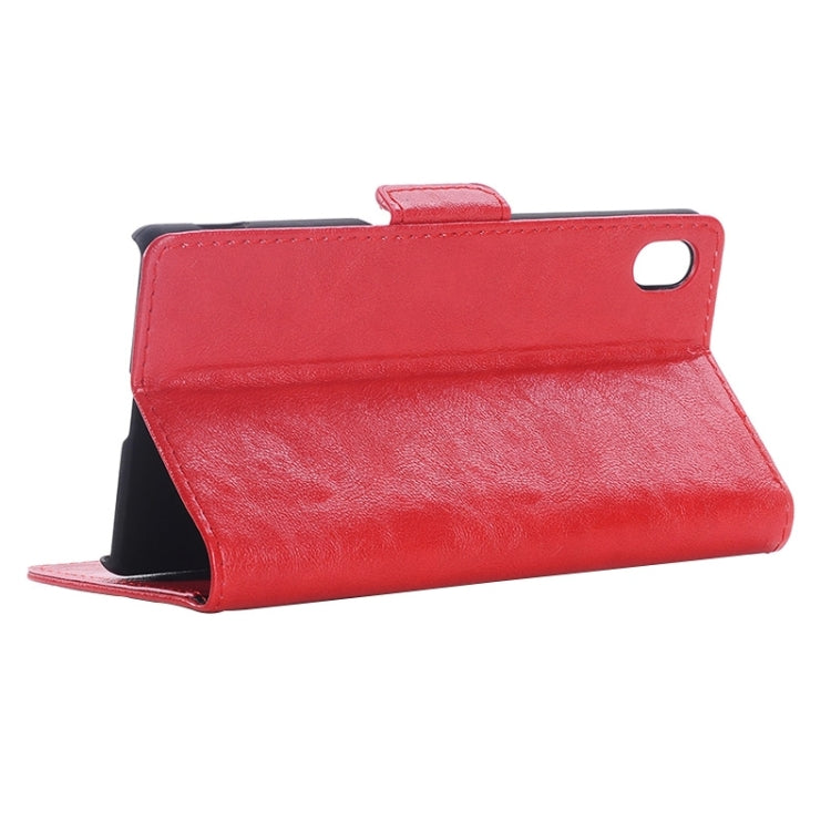 Oil Skin Texture Horizontal Flip Leather Case with Holder & Card Slots & Wallet for Sony Xperia Z4