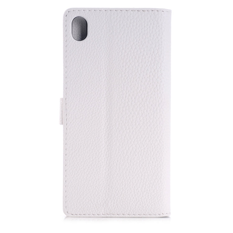 Litchi Texture Horizontal Flip Leather Case with Holder & Card Slots & Wallet for Sony Xperia Z4