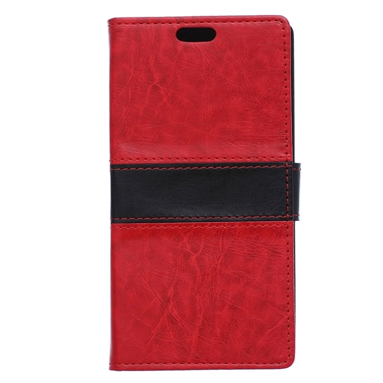 Crazy Horse Texture Horizontal Flip Color Matching Leather Case with Card Slots & Wallet & Holder for HTC Desire 626